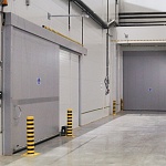Дополнительное изображение Откатные противопожарные ворота EI60 №3