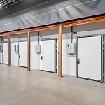 Дополнительное изображение Дверь холодильная распашная IDH1-1 №3